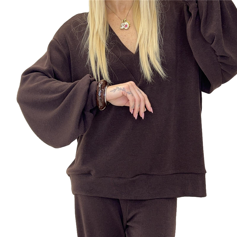 completo due pezzi moro